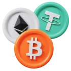 All cryptocurrencies are supported at Gamble Stakes Online Casino